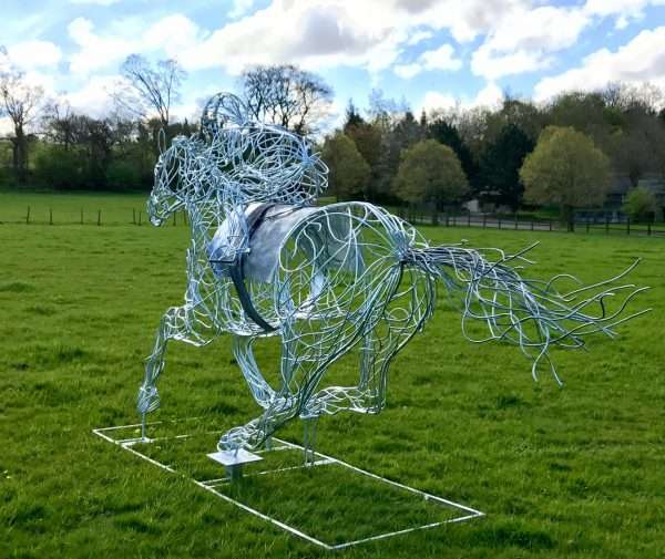 Race Horse Sculpture - Injured Jockey Charity - Image 10