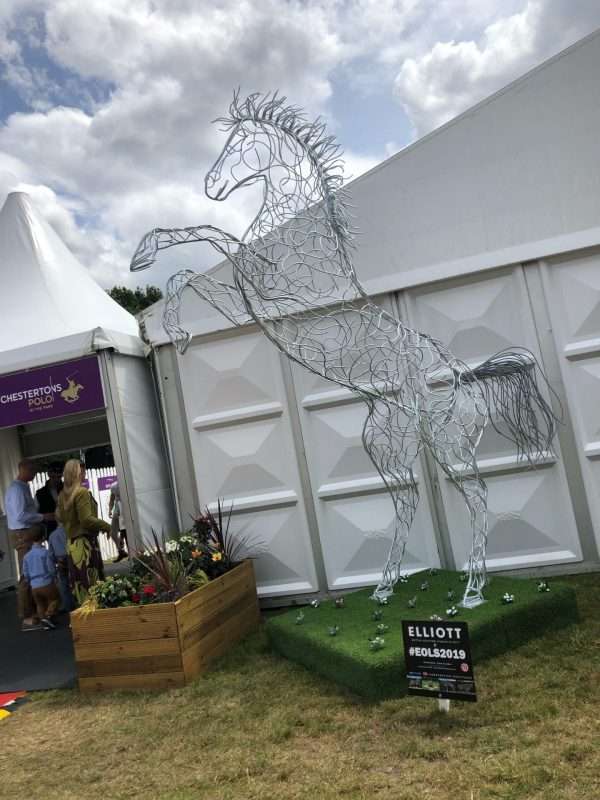 Rearing Horse Sculpture - Prancing Stallion - Image 8