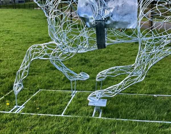 Race Horse Sculpture - Injured Jockey Charity - Image 9