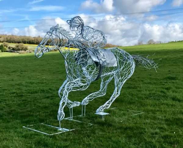 Race Horse Sculpture - Injured Jockey Charity - Image 4