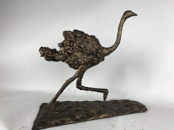 Ostrich Bronze Sculpture - Image 5