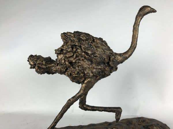 Ostrich Bronze Sculpture - Image 6