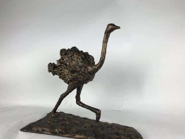 Ostrich Bronze Sculpture - Image 7