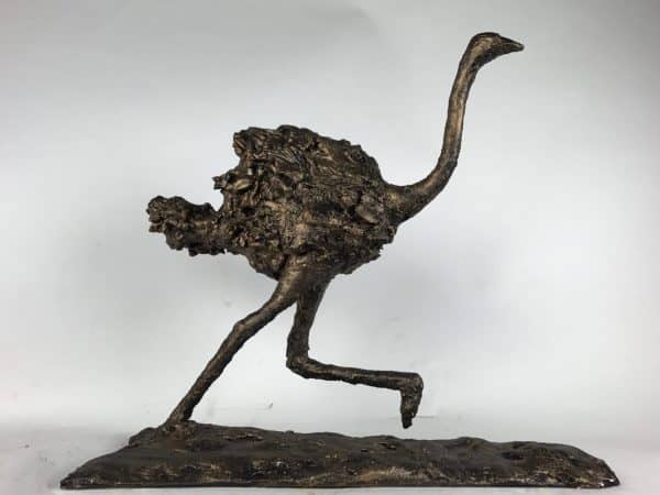 Ostrich Bronze Sculpture - Image 8