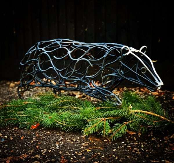 Badger Sculpture