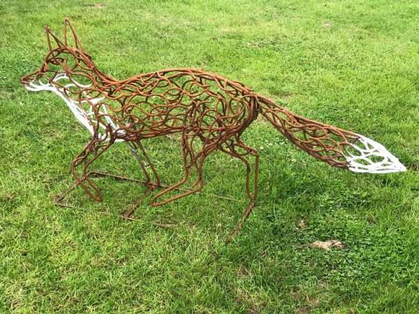 Running Fox Sculpture - Image 3