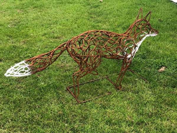 Running Fox Sculpture - Image 4