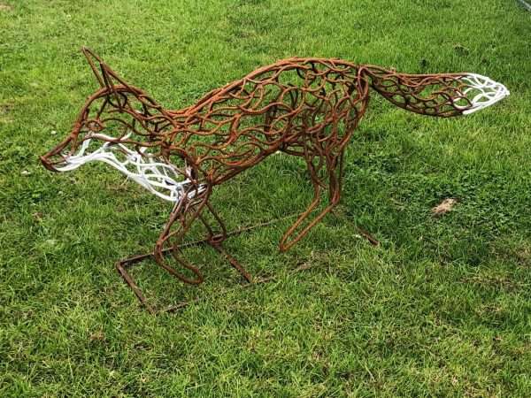 Running Fox Sculpture - Image 5