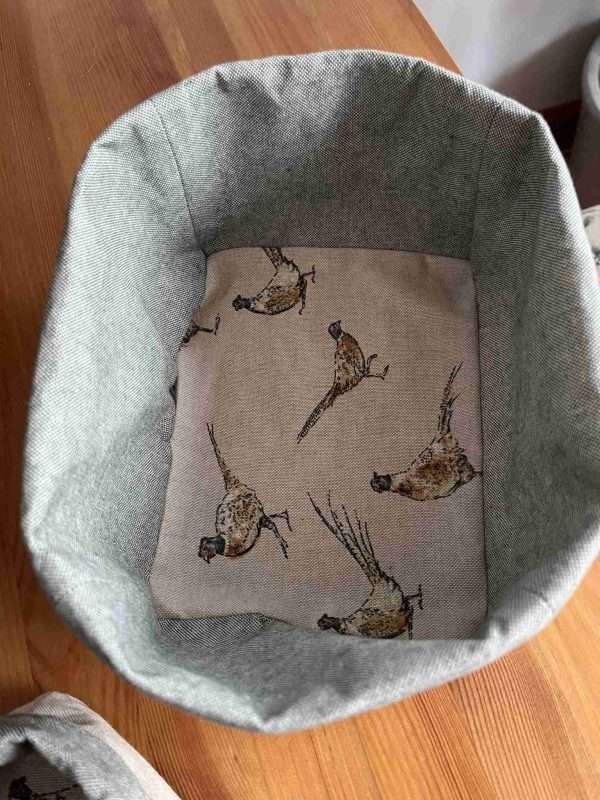 Handmade Fabric Storage Baskets - Image 6