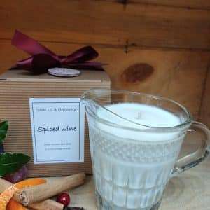 SALE.........Spiced Wine Fragrance-Small Jug Candle