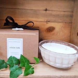 SALE..........White Oak Fragrance-Small Jelly Mould Candle