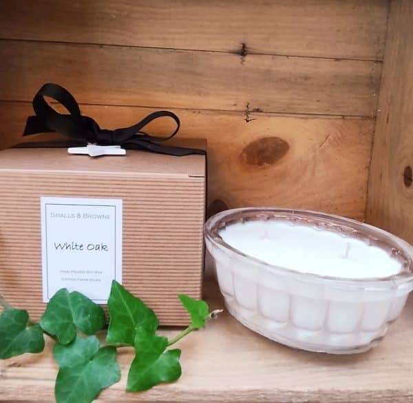SALE..........White Oak Fragrance-Small Jelly Mould Candle