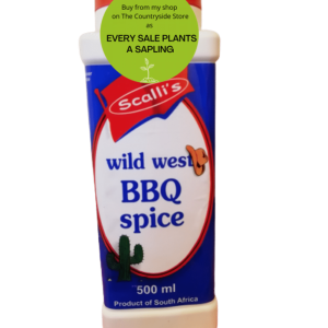 Scallis Wild West BBQ Spice 500 ml