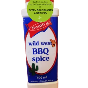 Scallis Wild West BBQ Spice 500 ml