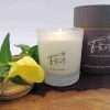 Olive and Evening Primrose scented soy wax candle
