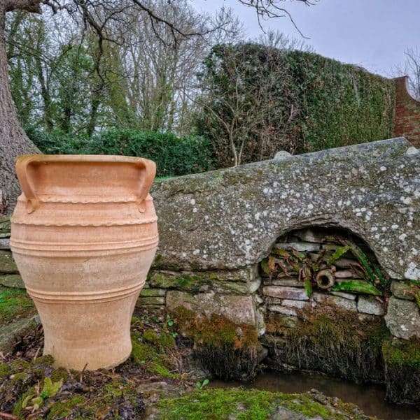 Standard Dionysus Cretan Terracotta Pot