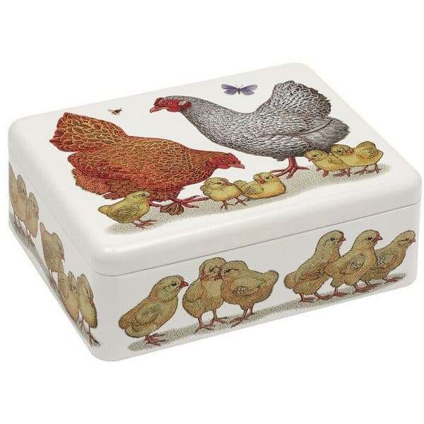 Chicken Rectangular Tin