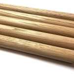 10mm Oak Dowel 450mm Length - Pack of 5 Dowels