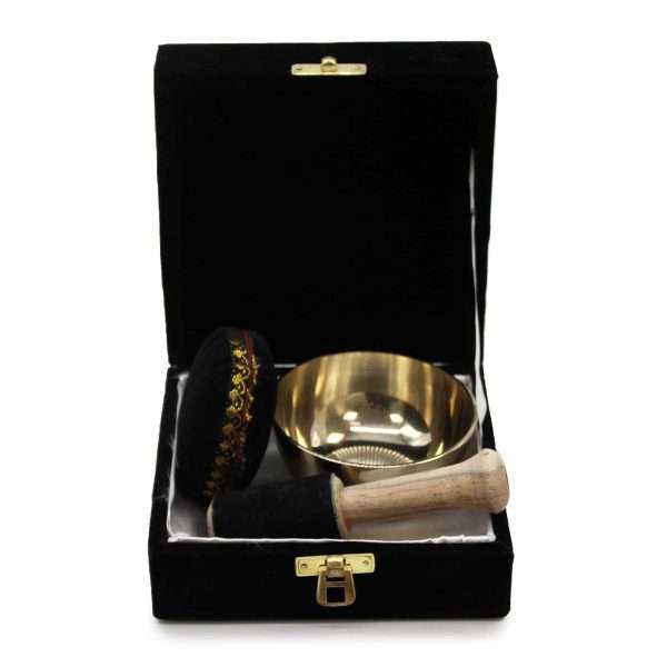 Brass Singing Bowl Gift Set - Image 3