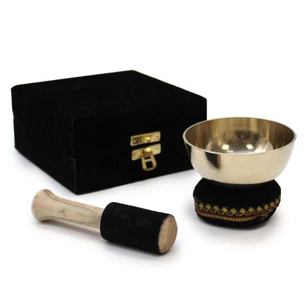 Brass Singing Bowl Gift Set - Image 4