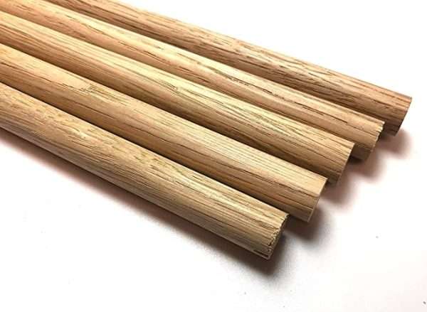 Oak Dowel 20mm 440mm Length-Pack of 5
