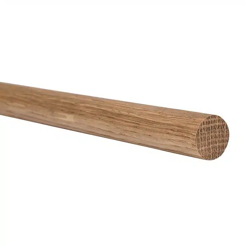 Oak dowel 20mm x 1m pack of 2