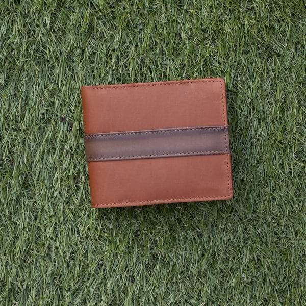 Wombat English Hide Leather Wallet Tan/Brown - Image 9