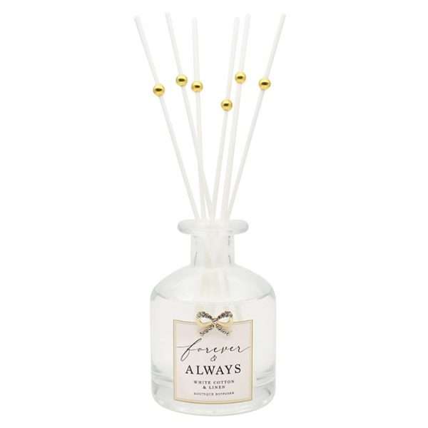 Heart Design Diffuser Forever Always Heart Design Diffuser Forever & Always White cotton and linen fragrance