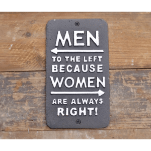 Women Always Right 21cm.