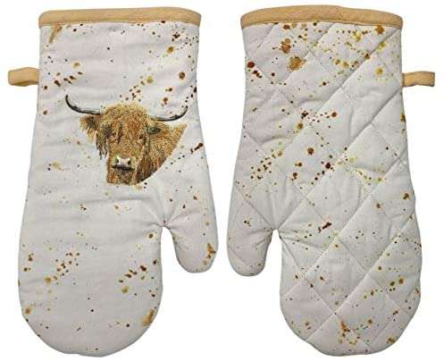 highland cow oven glove <h1>Highland Cow Organic Single Oven Glove</h1>