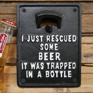 rescued beer.