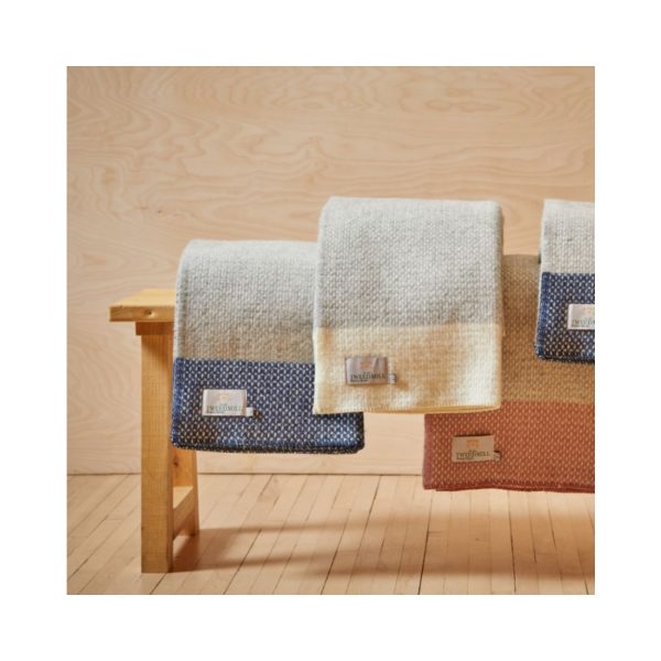 crossweave cream throw 2
