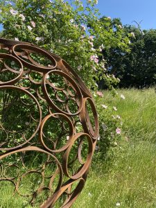 Celestial Ring Sphere JG Sculpture18 1 Versatile garden sculpture Diameter sizes available 69 cm - 89 cm - 150cm - 200cm - 250cm.
