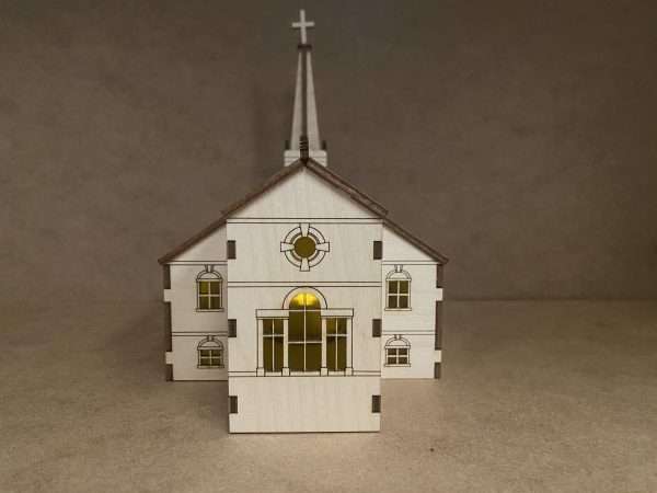 Illuminated Church Decoration - Image 3