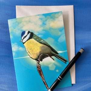 Card - Blue tit