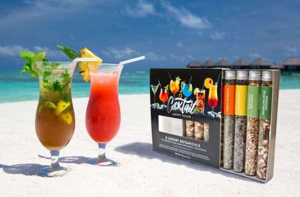 COCKTAIL HAPPY HOUR | 8 Botanical Ingredient Kit | Lift your Spirits | Festive Fun