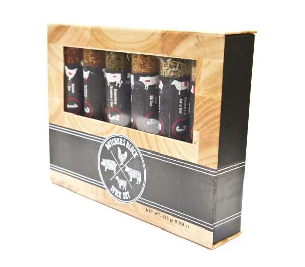 Butchers Block | 6 XL Glass Tubes Spice Gift Set | Meat-Eaters Treat - Image 6