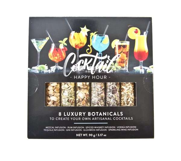 COCKTAIL HAPPY HOUR | 8 Botanical Ingredient Kit | Lift your Spirits | Festive Fun - Image 2