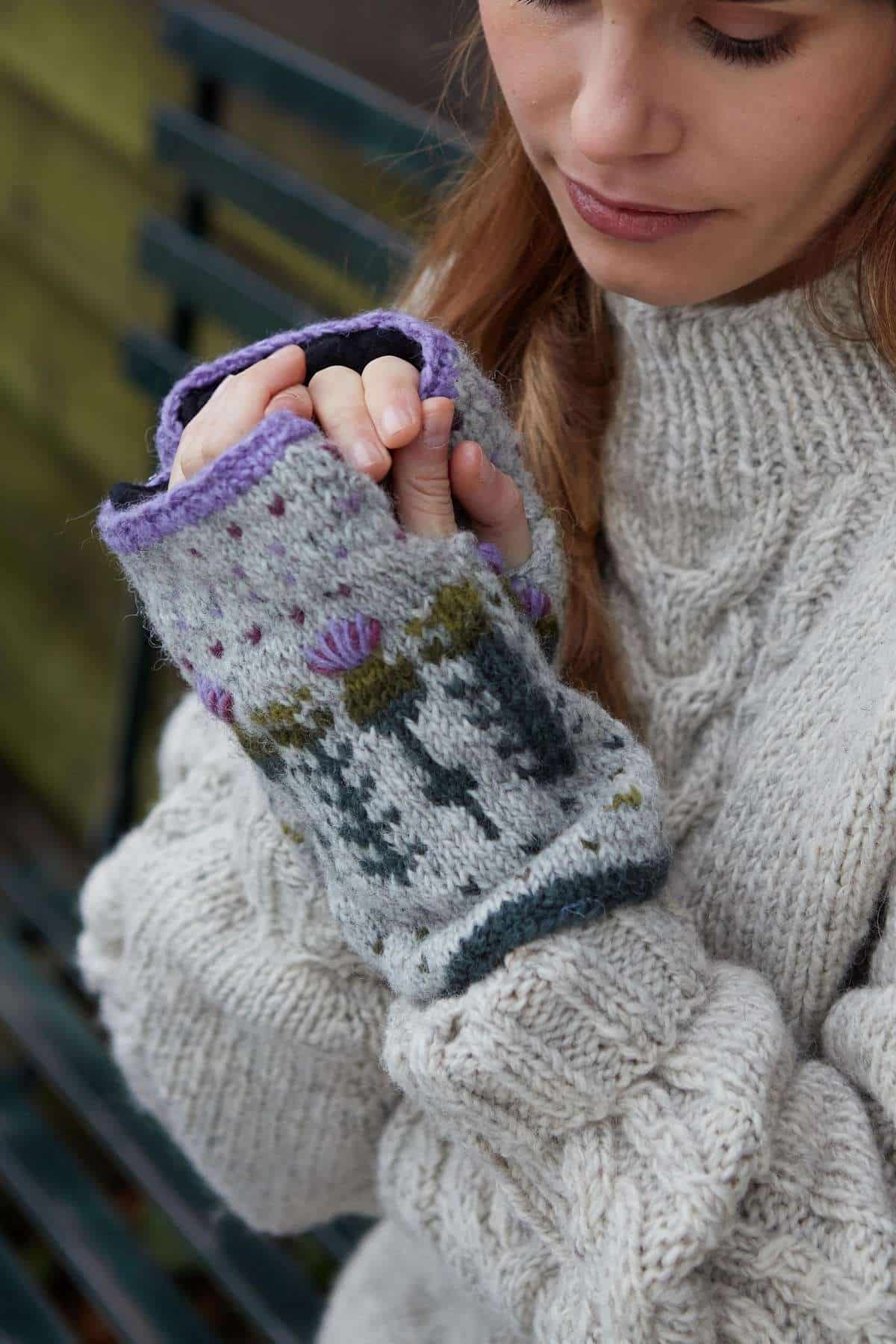 thistle handwarmer 3 <p style="text-align: center"><strong><span style="font-size: 18pt">Scottish Thistle Pattern Handwarmers.</span></strong></p> <p style="text-align: center"><span style="font-size: x-large">Individually embroidered thistles</span></p> <p style="text-align: center"><span style="font-size: x-large"><span id="span_description">Each thistle is carefully hand embroidered, creating for a very detailed look.</span></span></p> <p style="text-align: center"><span style="font-size: x-large">Embroidered with purple flowers. </span></p> <p style="text-align: center"><span style="font-size: x-large">100% Wool</span></p> <p style="text-align: center"><span style="font-size: x-large">Fleece lined</span></p> <p style="text-align: center">Colours and patterns may vary slightly due to the handmade nature of this product.</p> <div id="item_price" class="col-sm-12"> <p style="text-align: center">No two items are exactly the same!</p> <p style="text-align: center"> Handwarmer available in this pattern.</p> <p style="text-align: center">All colours are represented as closely as possible, we cannot guarantee 100% accuracy.</p> <h1 style="text-align: center">FREE P&P</h1> </div>