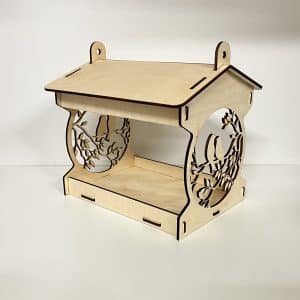 Tree Bird feeder kit, laser cut.