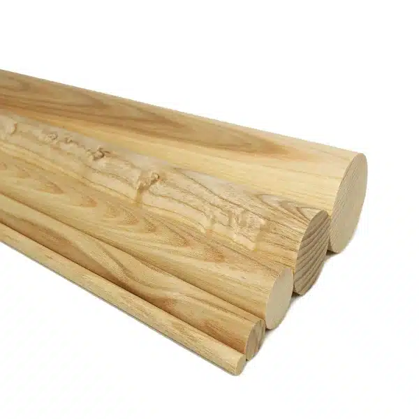 Ash dowel 40mm x 1m single dowel