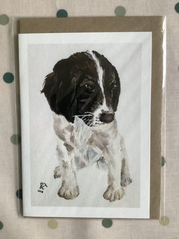 'Springer' Greeting Card
