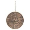 BRONZE TERRACOTTA 'APACHE' PLAQUE