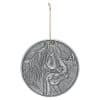 SILVER TERRACOTTA 'APACHE' PLAQUE