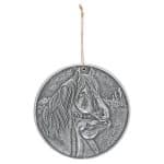 SILVER TERRACOTTA 'APACHE' PLAQUE