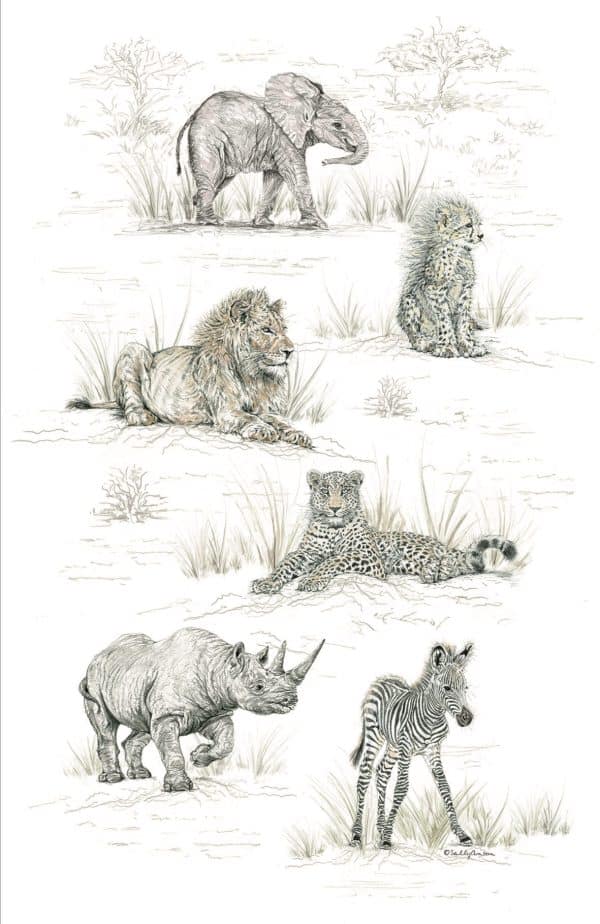 Savannah Tea Towel