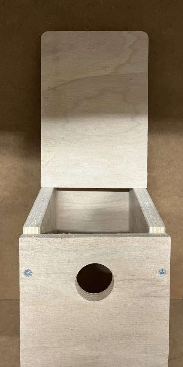 Reclaimed Wood Bird Box - Image 3