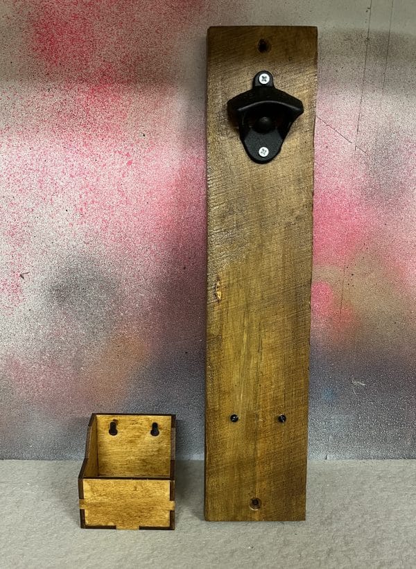 Bottle Opener with removable cap catcher - Image 2