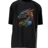 T3P Dragon Patch Shirt Front