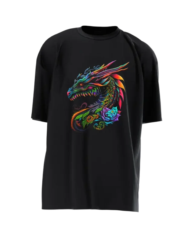 T3P Dragon Patch Shirt Front
